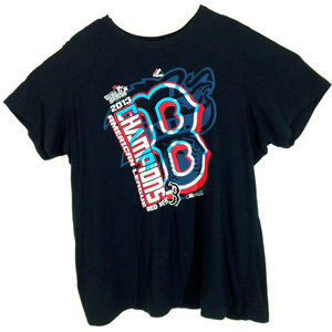 2013 Boston Red Sox World Series Shirt XL J0018